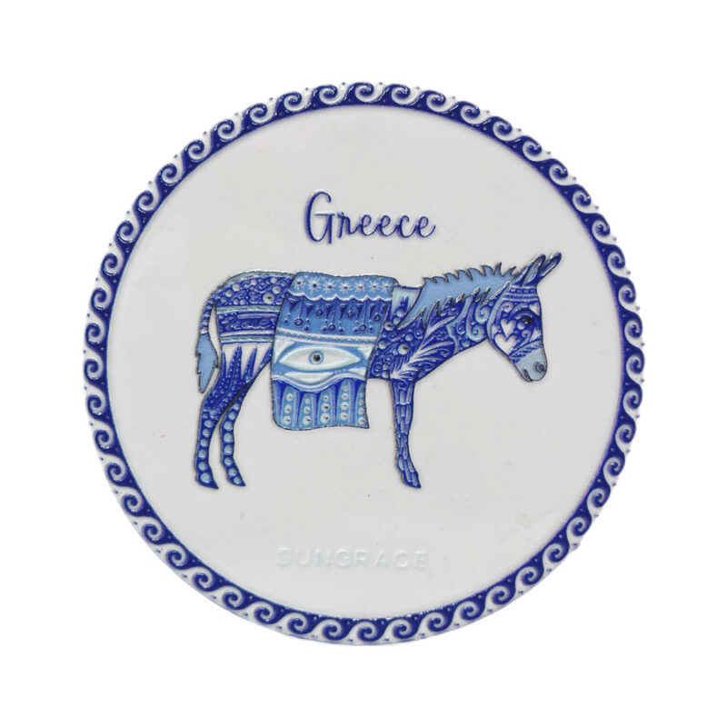 Μαγνήτης Κεραμικός Gold Greek Animals 6