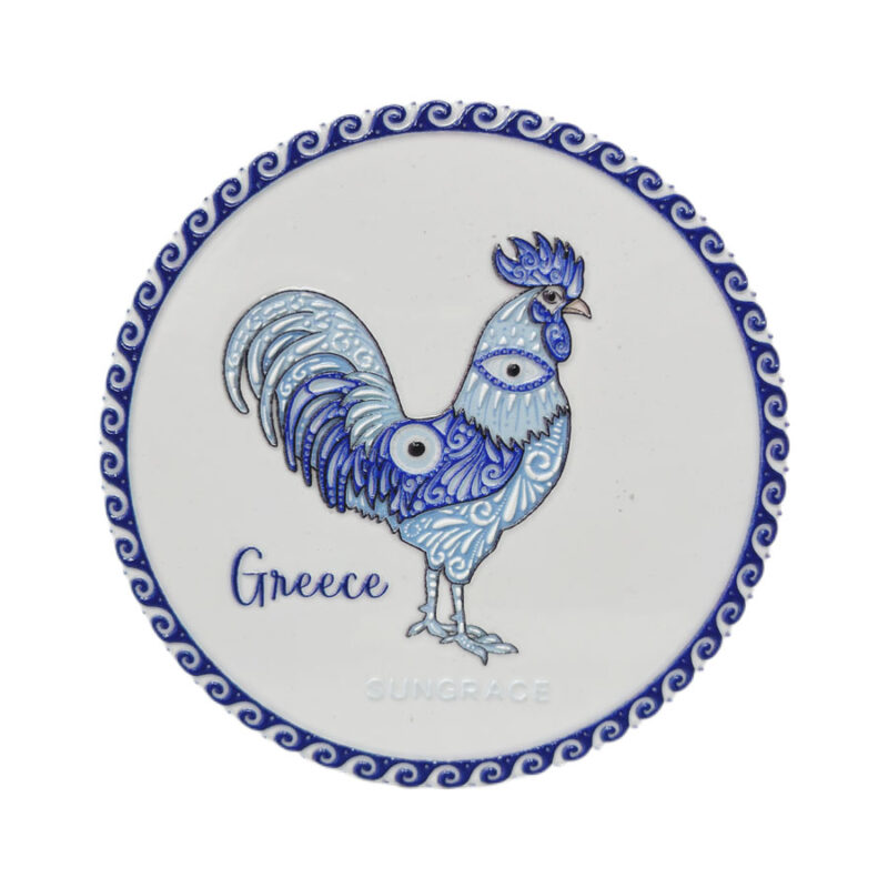 Μαγνήτης Κεραμικός Gold Greek Animals 4