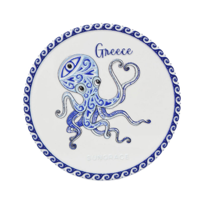 Μαγνήτης Κεραμικός Gold Greek Animals 7