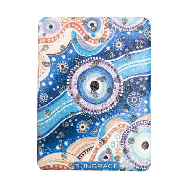 Καθρεφτάκι Glitter Μεγάλο Ορθογώνιο Fancy Pattern Eyes 5