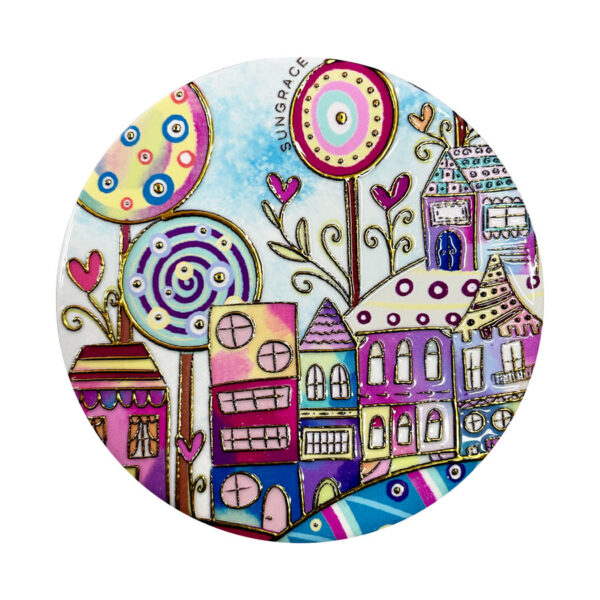 SG24-634-(11) Σουβέρ Κεραμικό Sungrace Houses 2