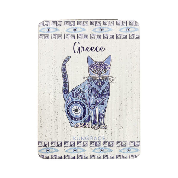 Καθρεφτάκι Glitter Μεγάλο Ορθογώνιο Greek Animals 2