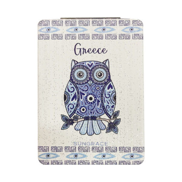 Καθρεφτάκι Glitter Μεγάλο Ορθογώνιο Greek Animals 6