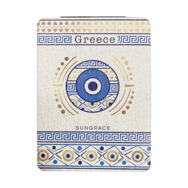 Καθρεφτάκι Glitter Μεγάλο Ορθογώνιο Golden Style 3