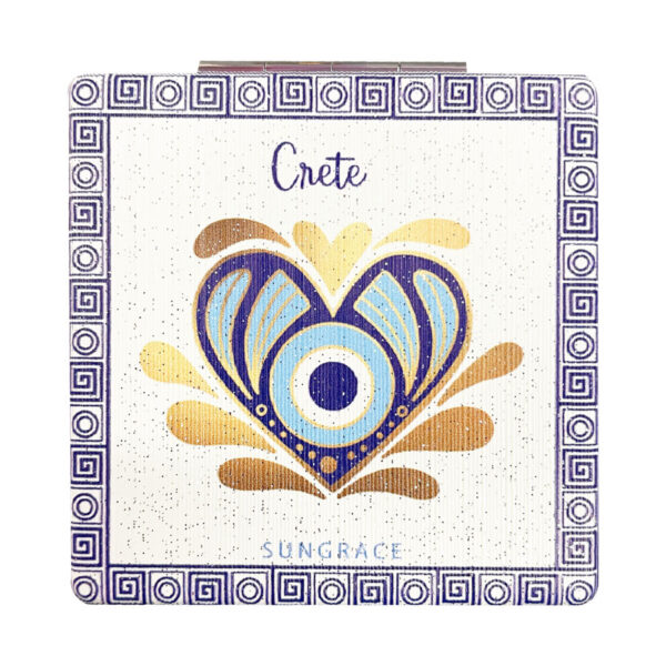 SG25-104-(1) Καθρεφτάκι Glitter Μεγάλο Ορθογώνιο Golden Eyes 1