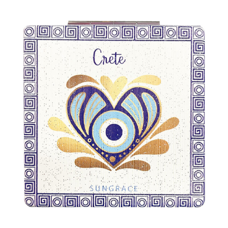 Καθρεφτάκι Glitter Μεγάλο Ορθογώνιο Golden Eyes 1