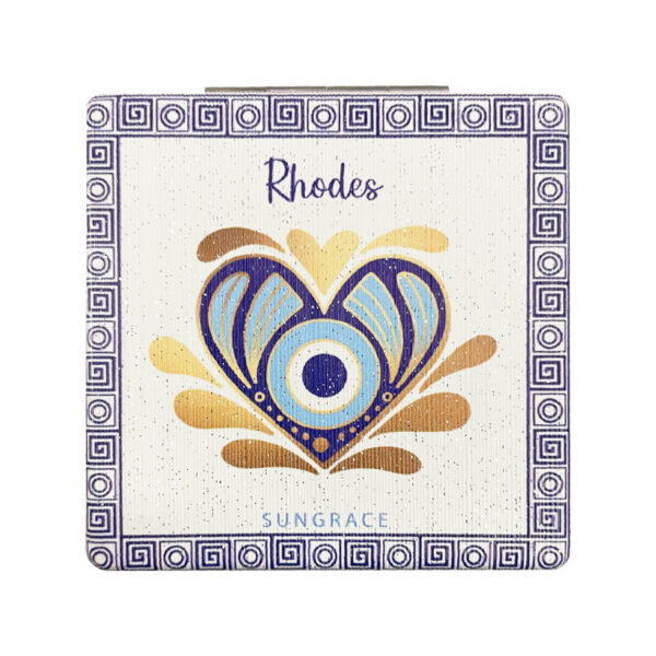 Καθρεφτάκι Glitter Μεγάλο Ορθογώνιο Golden Eyes 3