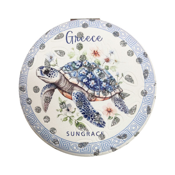 Καθρεφτάκι Glitter Μεγάλο Ορθογώνιο Blue Turtles 6