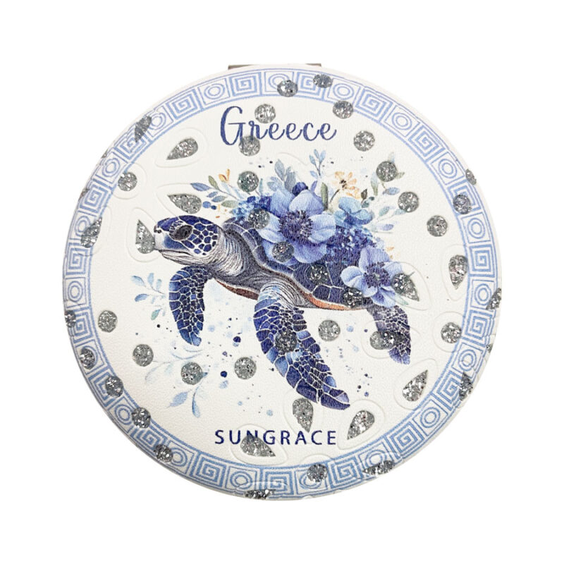 Καθρεφτάκι Glitter Μεγάλο Ορθογώνιο Blue Turtles 2