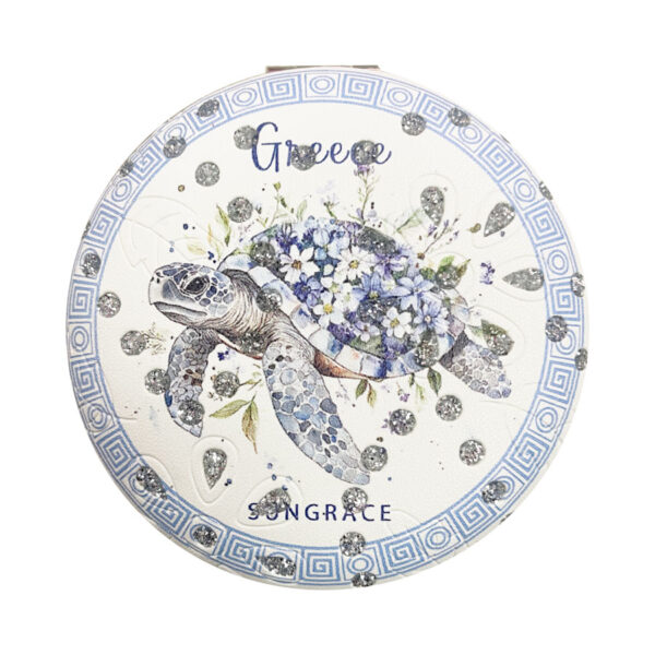 Καθρεφτάκι Glitter Μεγάλο Ορθογώνιο Blue Turtles 3