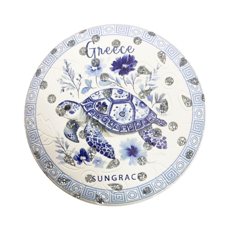 Καθρεφτάκι Glitter Μεγάλο Ορθογώνιο Blue Turtles 4