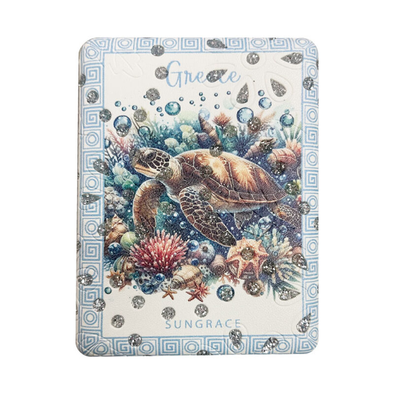 Καθρεφτάκι Glitter Μεγάλο Ορθογώνιο Sea Life 4