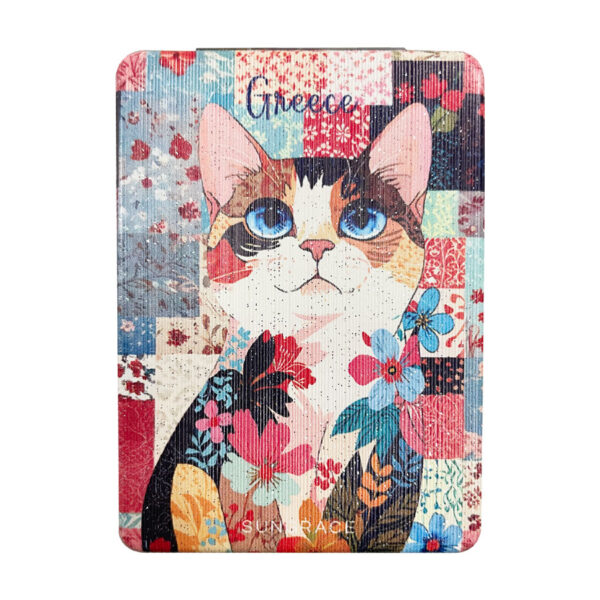 Καθρεφτάκι Glitter Μεγάλο Ορθογώνιο Colourfull Cats 4