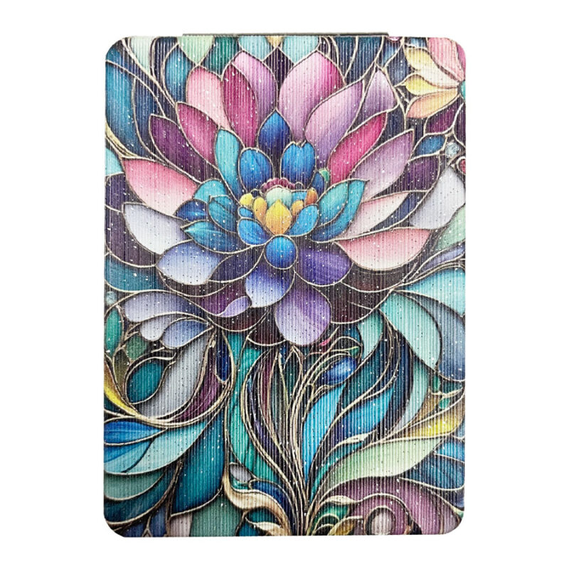 Καθρεφτάκι Glitter Μεγάλο Ορθογώνιο Mosaic Flowers 2