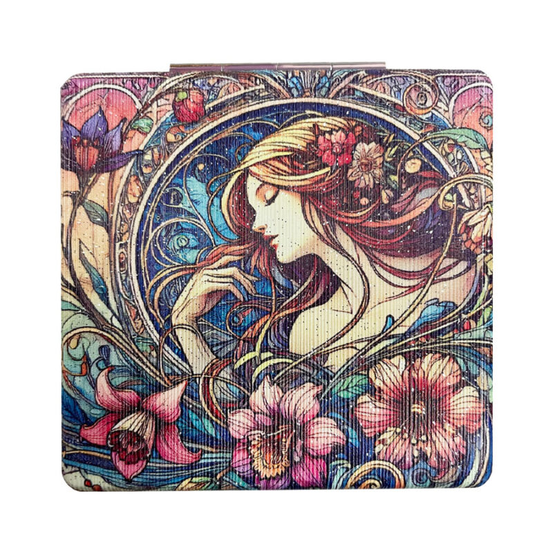 Καθρεφτάκι Glitter Μεγάλο Ορθογώνιο Mosaic Fairies 1