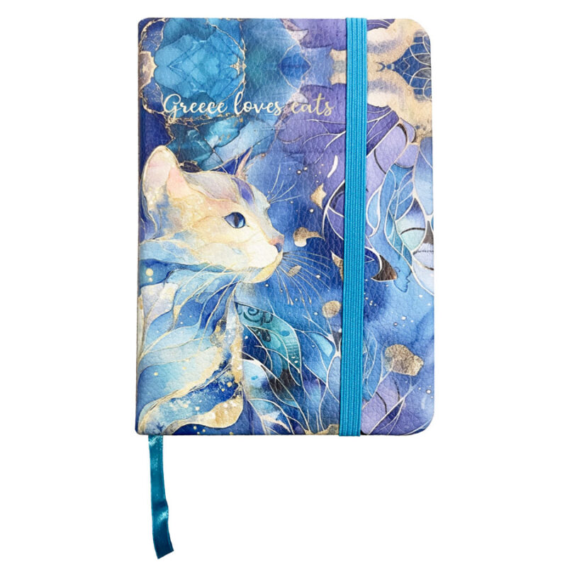 Σημειωματάριο Marble Cats 1