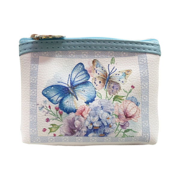 Πορτοφόλι Μικρό Flowers Butterflies 1