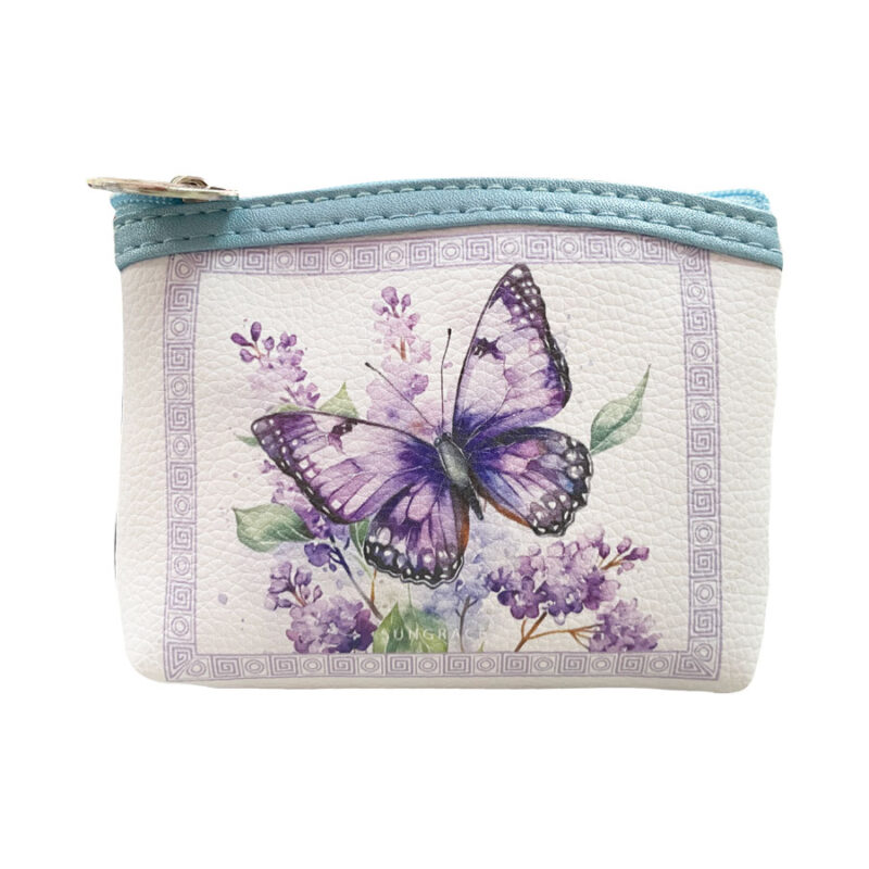 Πορτοφόλι Μικρό Flowers Butterflies 5
