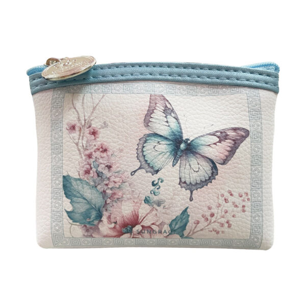 Πορτοφόλι Μικρό Flowers Butterflies 2