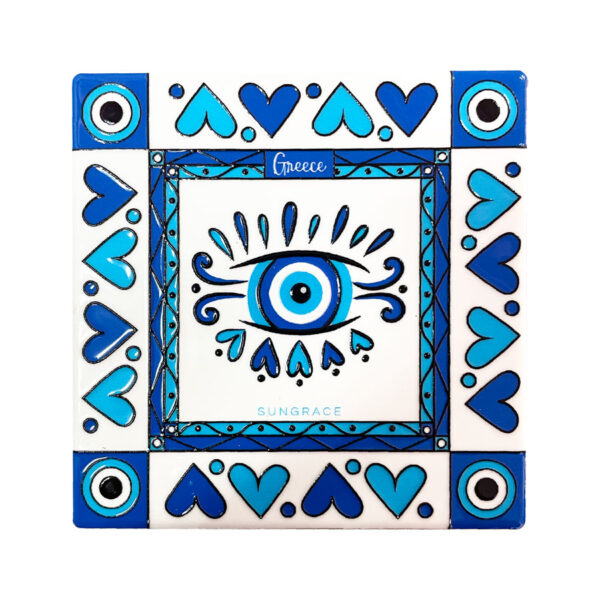 Σουβέρ Κεραμικό 3D  Doodle Eyes 1