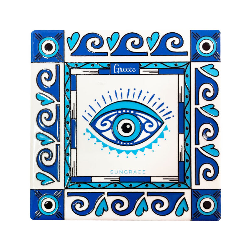 Σουβέρ Κεραμικό 3D  Doodle Eyes 4