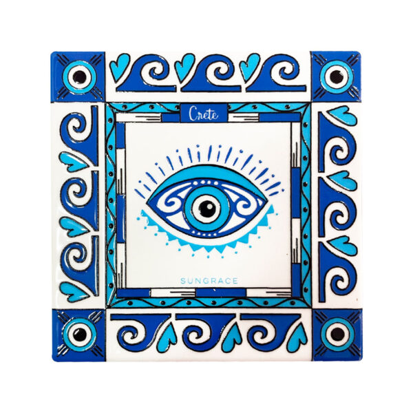 Σουβέρ Κεραμικό 3D  Doodle Eyes 6