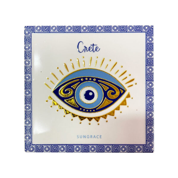 SG25-153-(2) Σουβέρ Κεραμικό Golden Eyes 5