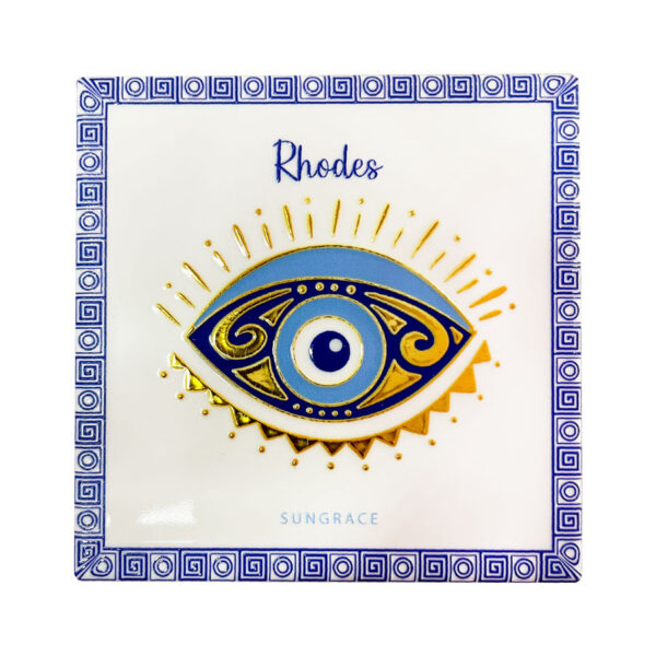 SG25-153-(3) Σουβέρ Κεραμικό Golden Eyes 4