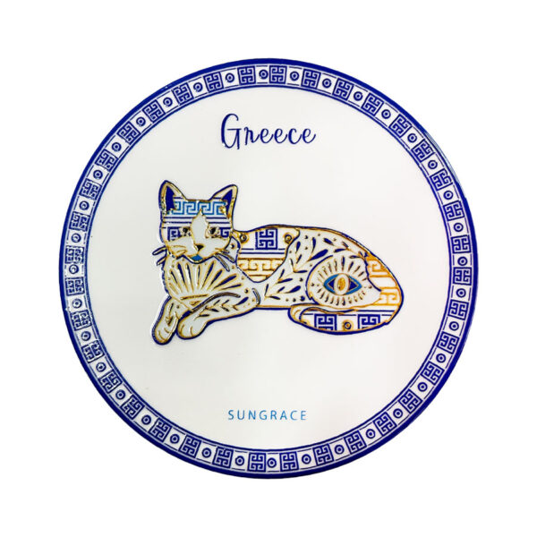 SG25-154-(5) Σουβέρ Κεραμικό Golden Frame 2