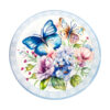 Σουβέρ Κεραμικό Flowers Butterfies 2