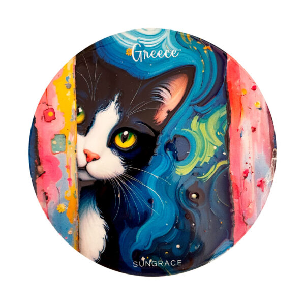 SG25-166-(1) Σουβέρ Κεραμικό Colourfull Cats 6