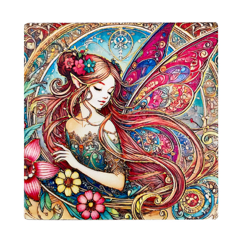 Σουβέρ Κεραμικό Mosaic Fairies 1