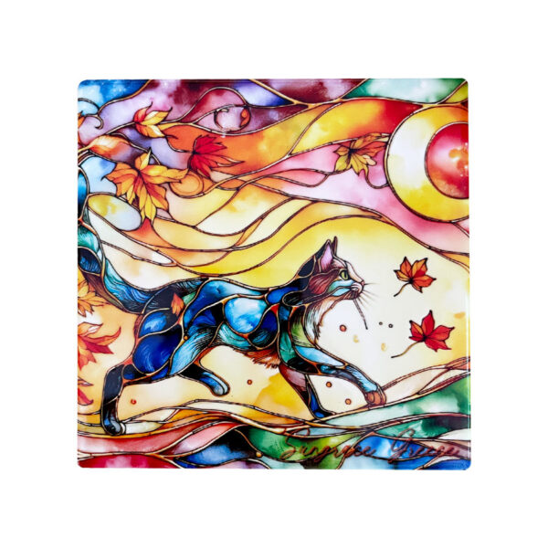 SG25-172-(4) Σουβέρ Κεραμικό Mosaic Cats 1