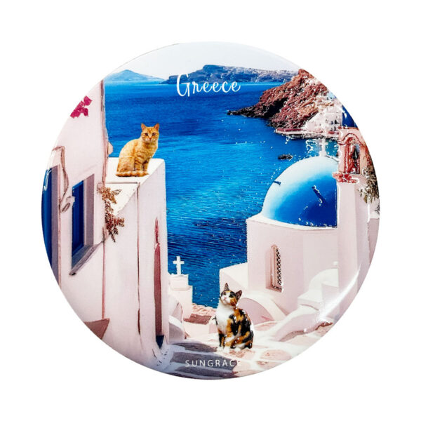 Σουβέρ Κεραμικό 3D Pink Islands 1