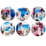 SG25-175-(1)---Αντιγραφή Σουβέρ Κεραμικό 3D Pink Islands Συσκευασία 12 Τεμάχια