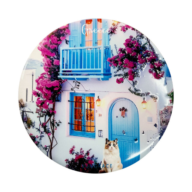 Σουβέρ Κεραμικό 3D Pink Islands 2