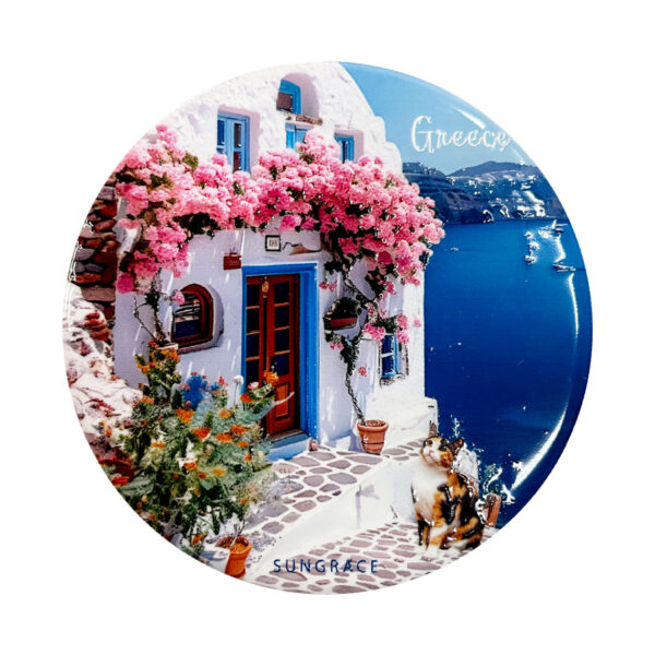 Σουβέρ Κεραμικό 3D Pink Islands 3