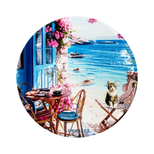 Σουβέρ Κεραμικό 3D Pink Islands 4