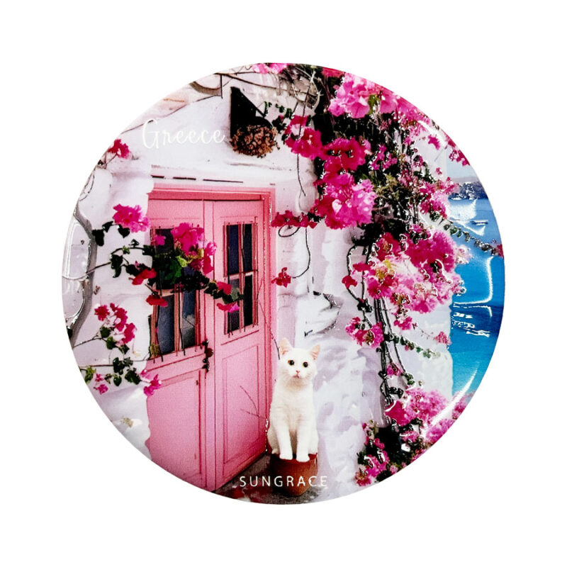 Σουβέρ Κεραμικό 3D Pink Islands 5