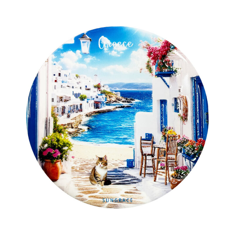 Σουβέρ Κεραμικό 3D Pink Islands 6