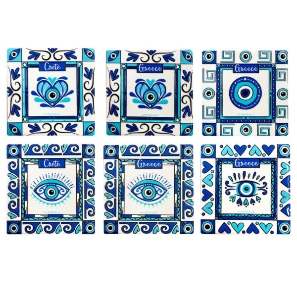 Μαγνήτης Κεραμικός Doodle Eyes 1