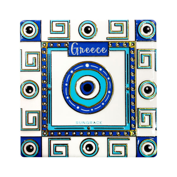 Μαγνήτης Κεραμικός Doodle Eyes Gold 2