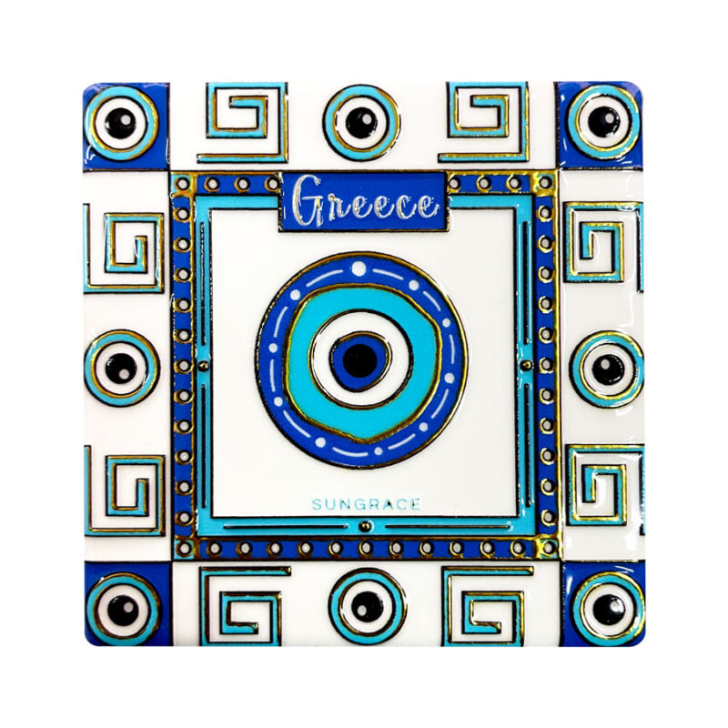 Μαγνήτης Κεραμικός Doodle Eyes Gold 2