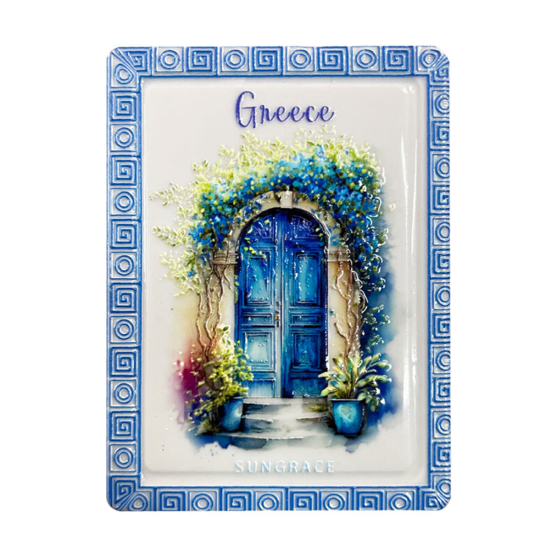 Μαγνήτης Κεραμικός Greek Doors 4