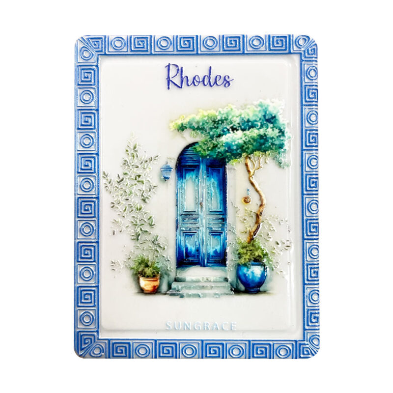 Μαγνήτης Κεραμικός Greek Doors 3