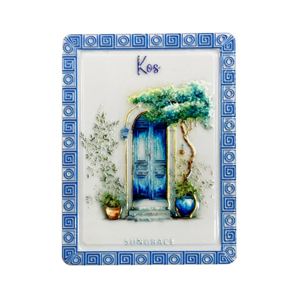 Μαγνήτης Κεραμικός Greek Doors 1