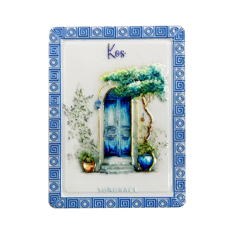 Μαγνήτης Κεραμικός Greek Doors 1
