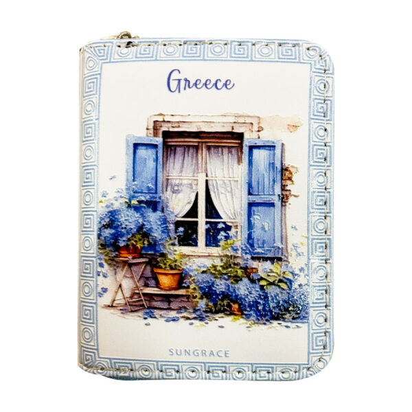 Πορτοφόλι Δερματίνη Θήκες Greek Doors 1