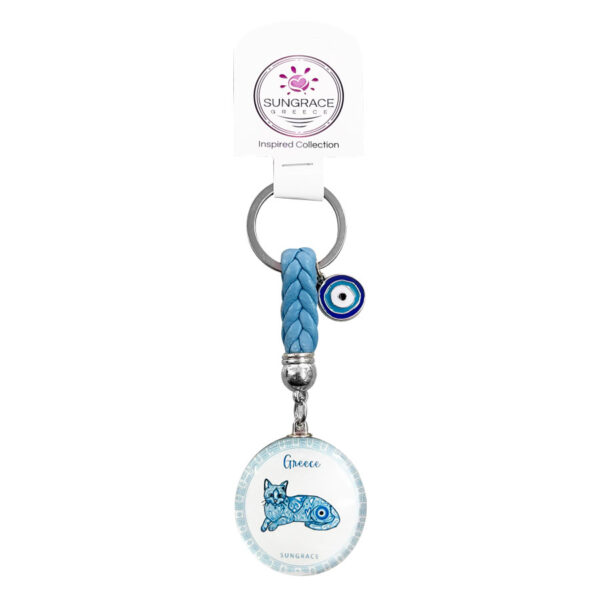 SG25-208-(6) Μπρελόκ Γυάλινο Sungrace Animals 1