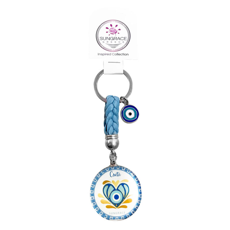 Μπρελόκ Γυάλινο Golden Eyes 1